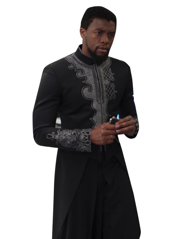 Black Panther Cosplay Coat Halloween